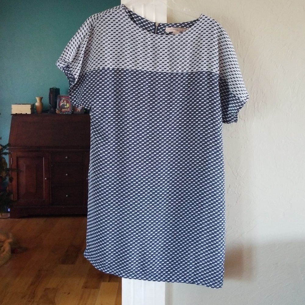 Sailboat print dress